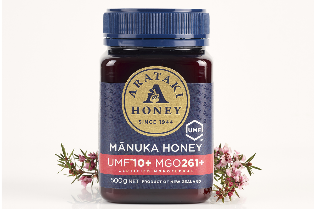 Manuka Honey UMF™10+ (MGO 261+) 500g | Arataki Honey
