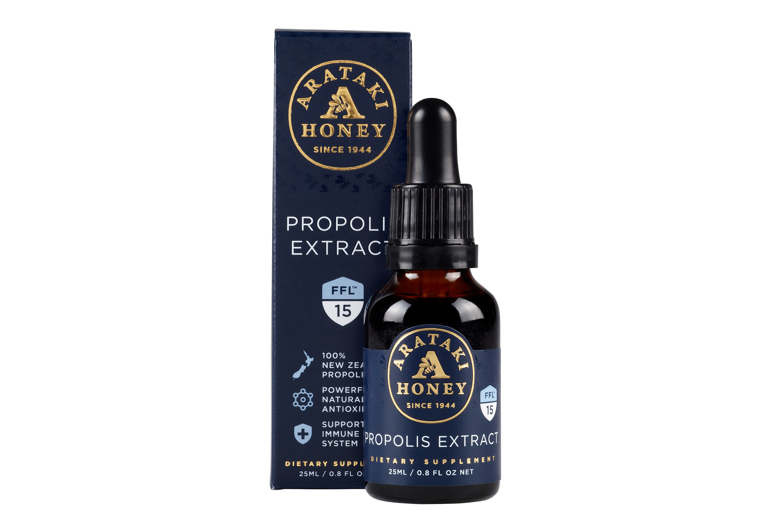 Propolis Extract FFL™15 (Alcohol Free) 25ml | Arataki Honey