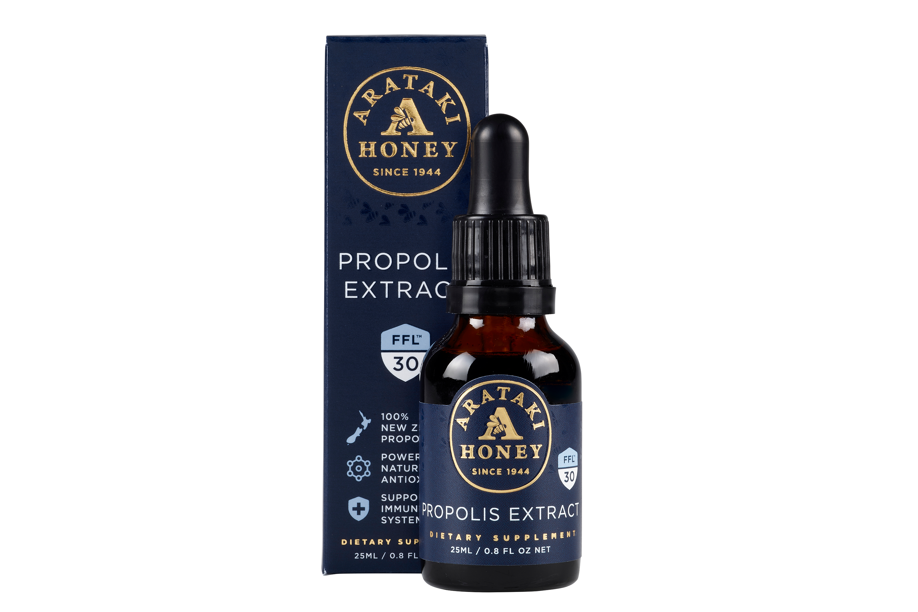 Propolis Extract FFL™30 (Alcohol Free) 25ml | Arataki Honey