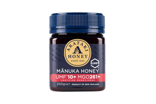 ManukaHoney250gUMF10_Front_gra ManukaHoney250gUMF10_Front_gra