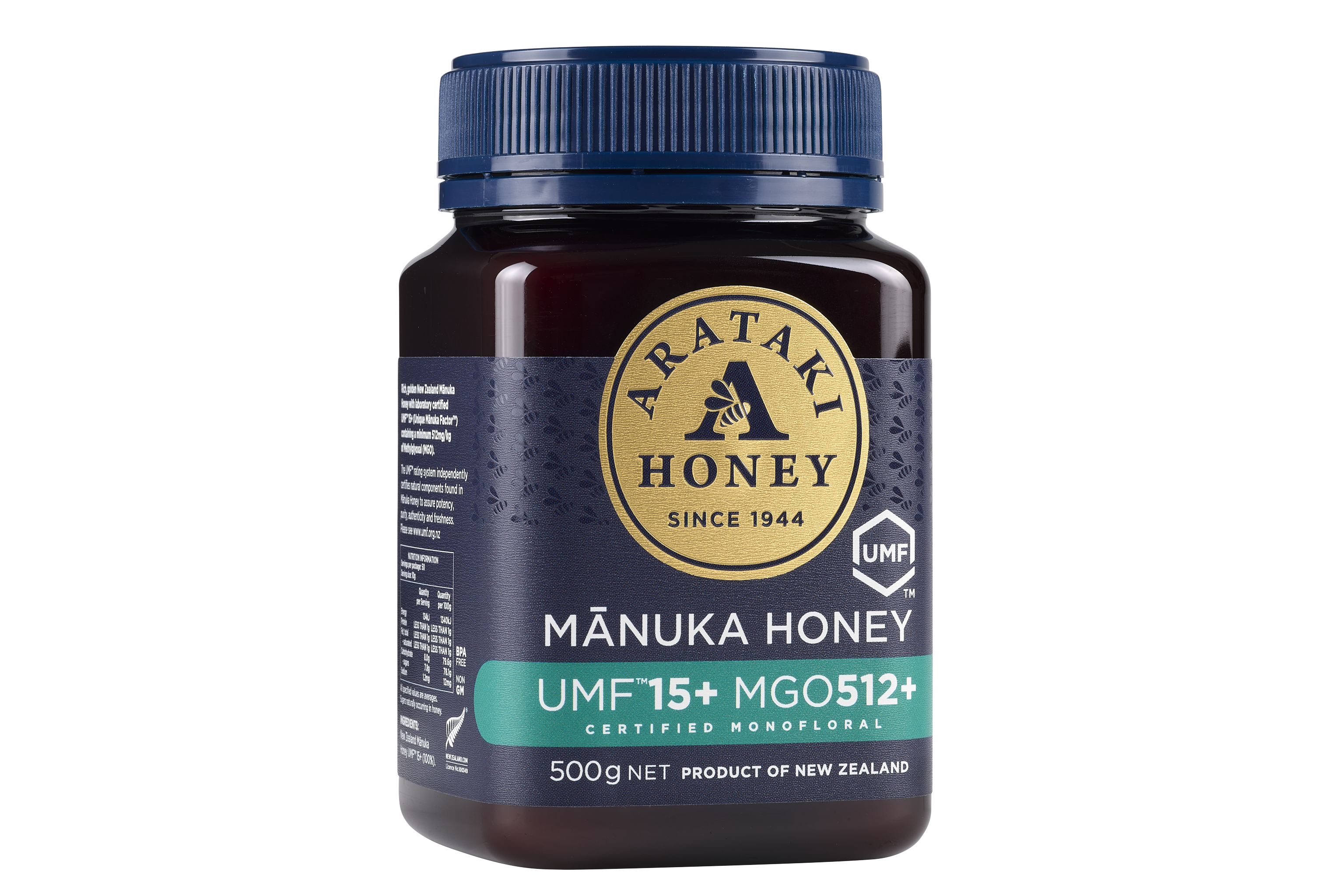 4 Pack - Manuka Honey UMF™15+ (MGO 512+) 500g | Arataki Honey