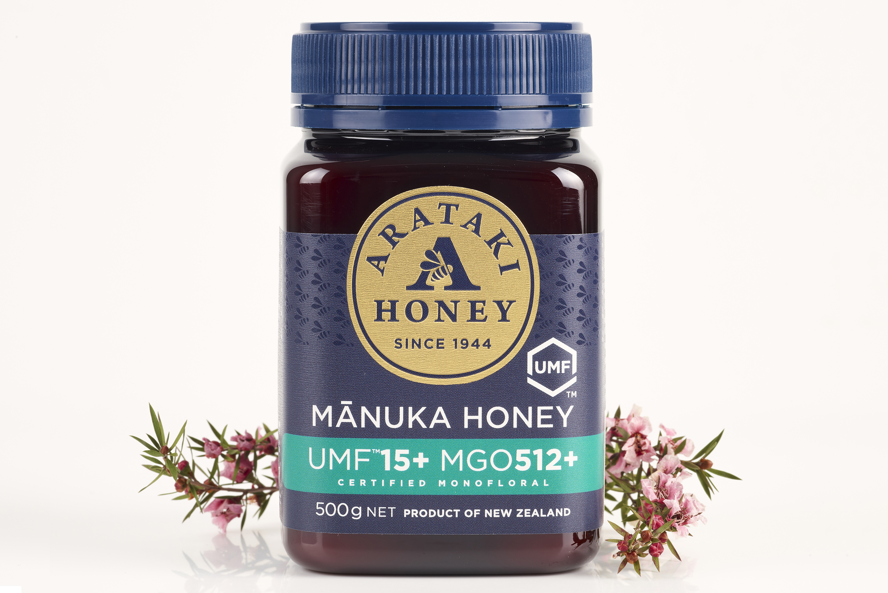 Manuka Honey UMF™15+ (MGO 512+) 500g | Arataki Honey