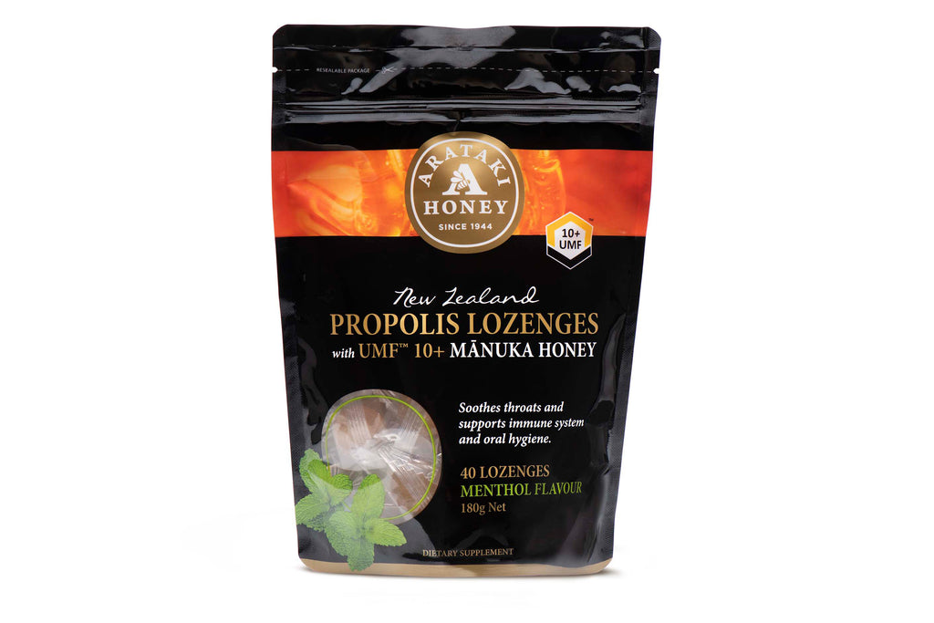 Propolis & UMF™ 10+ Manuka Honey Lozenges 40’s